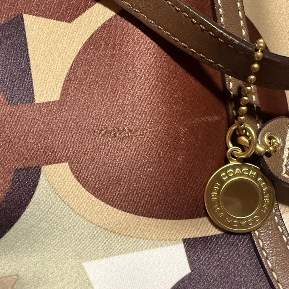 Coach Multicolor Signature Tote - Picture 3 of 6